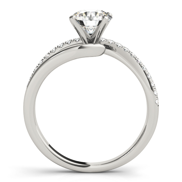 Acadia Contemporary Pave Diamond Engagement Ring