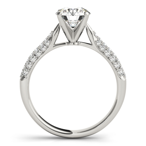 Kona Pave Diamond Encrusted Engagement Ring