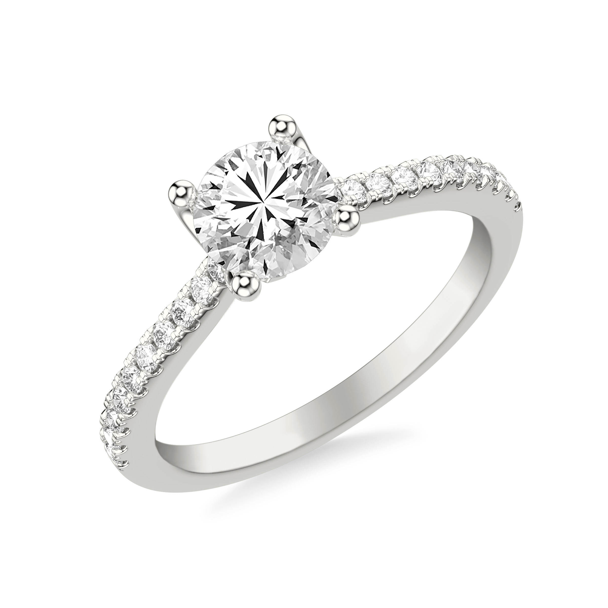 Marlo Pave Engagement Ring