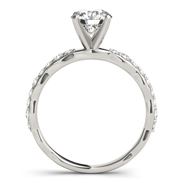 Luna Pave Diamond Engagement Ring