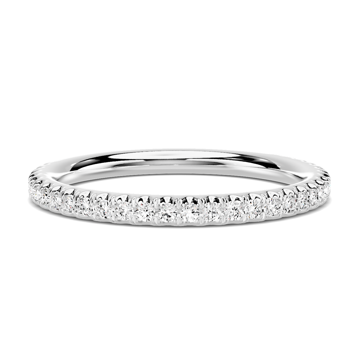 Avalon Classic Pave Band