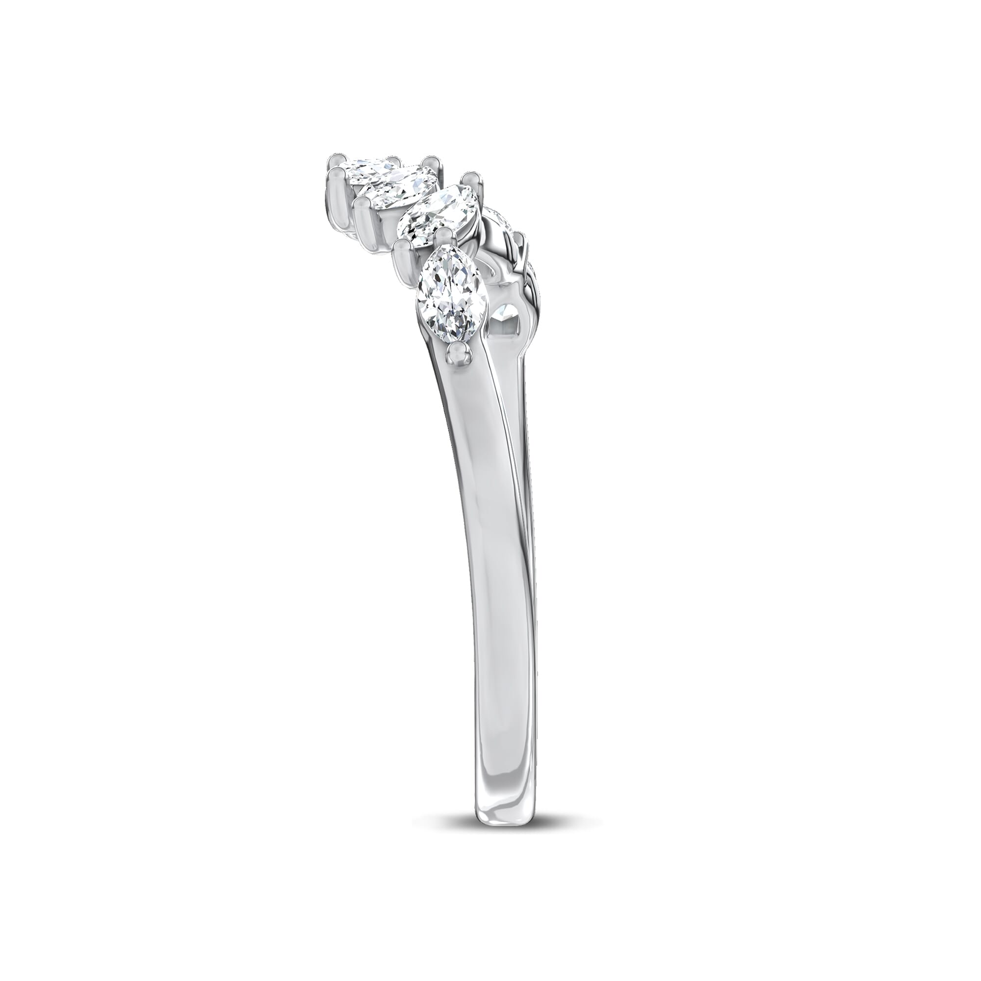 Envol Marquise Contoured Band by Christian Siriano