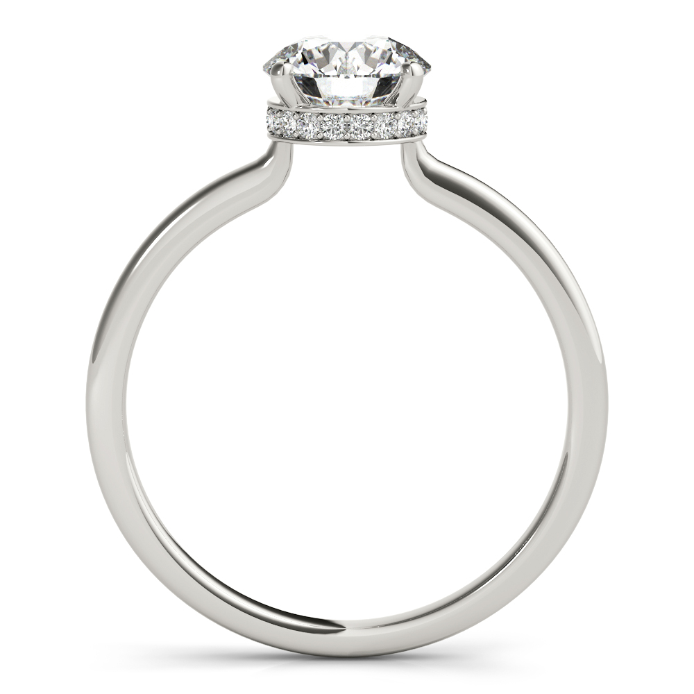 Amelia Hidden Halo Engagement Ring
