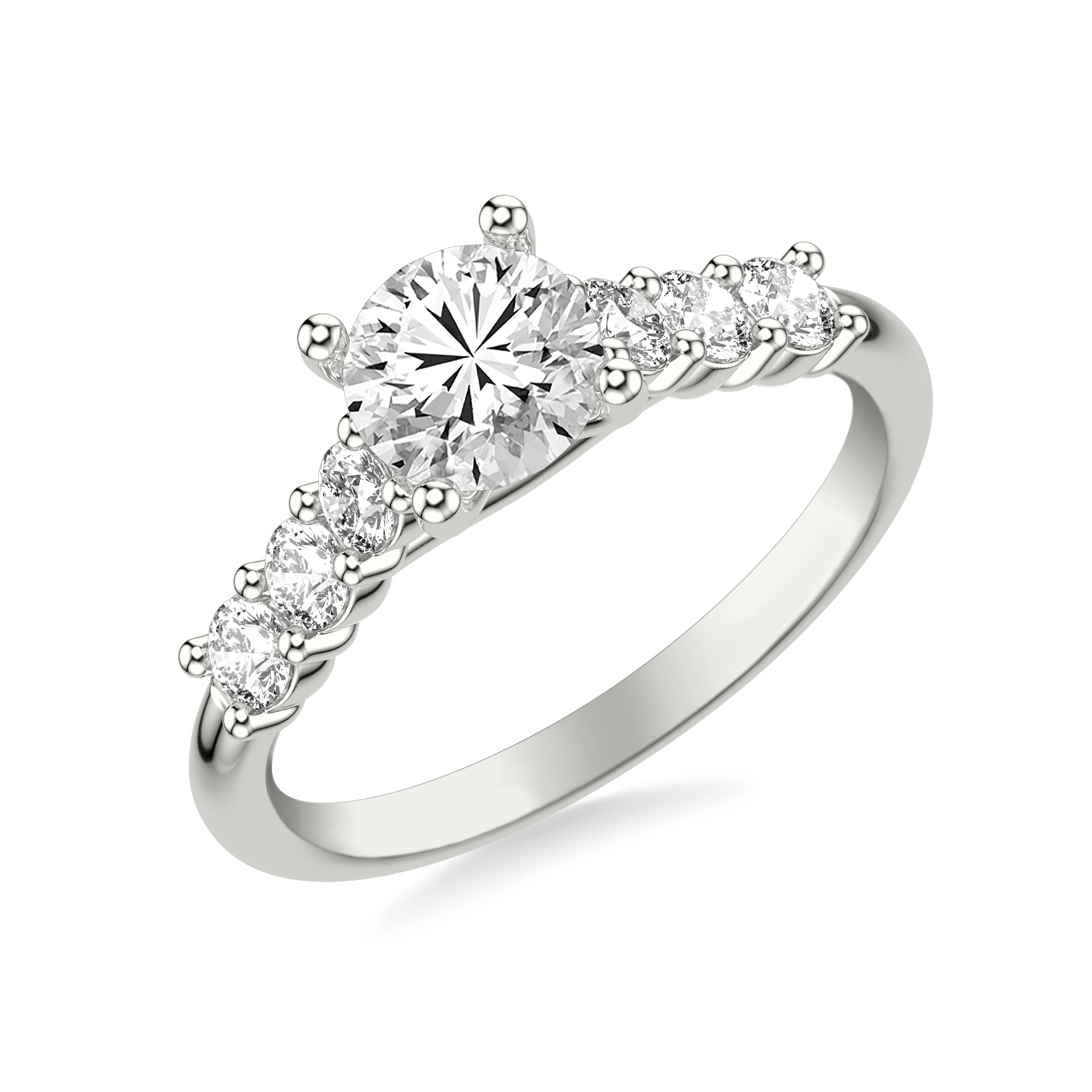 Nicola Diamond Accent Engagement Ring