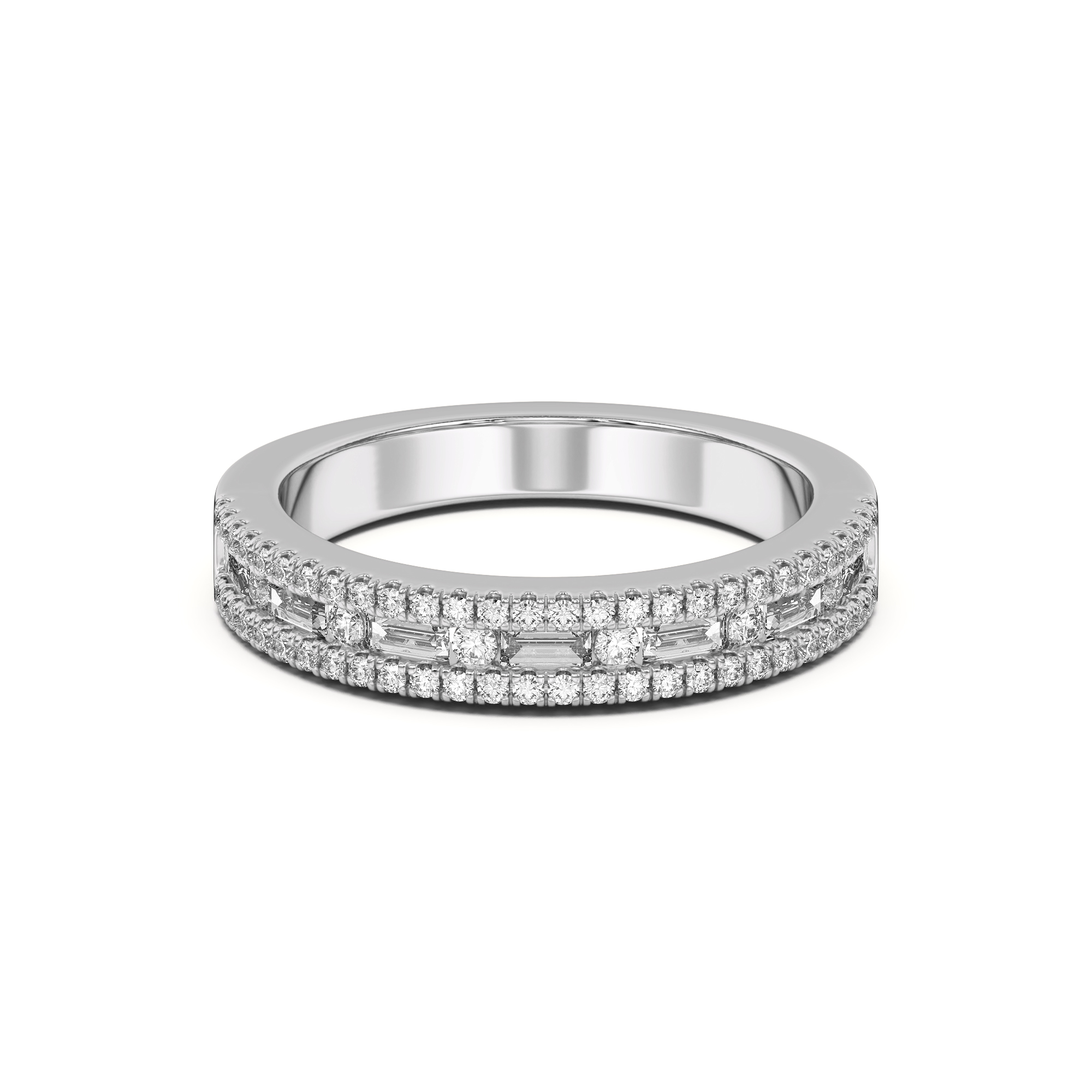 Rochelle Triple Row Diamond Band