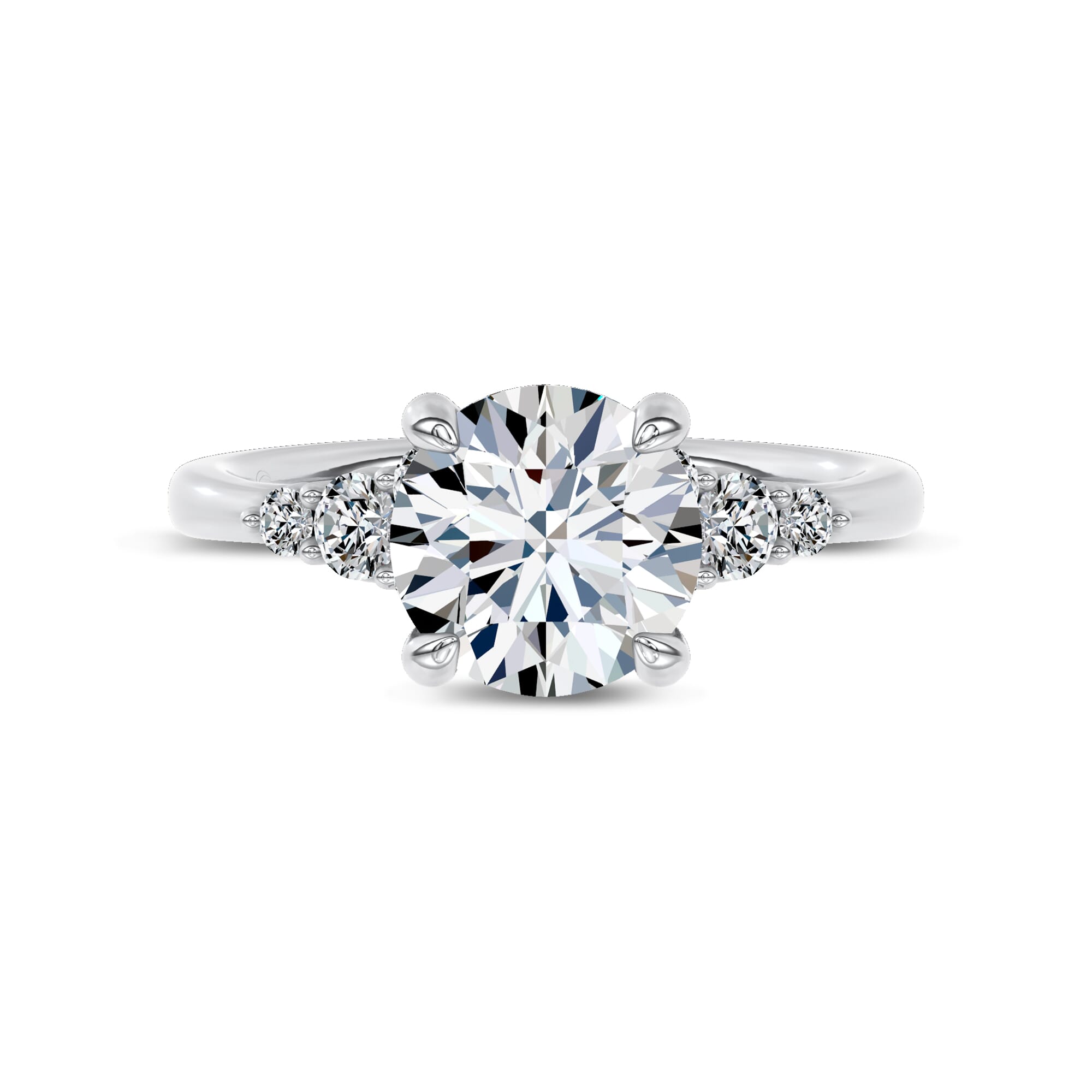 Glissade Engagement Ring by Christian Siriano