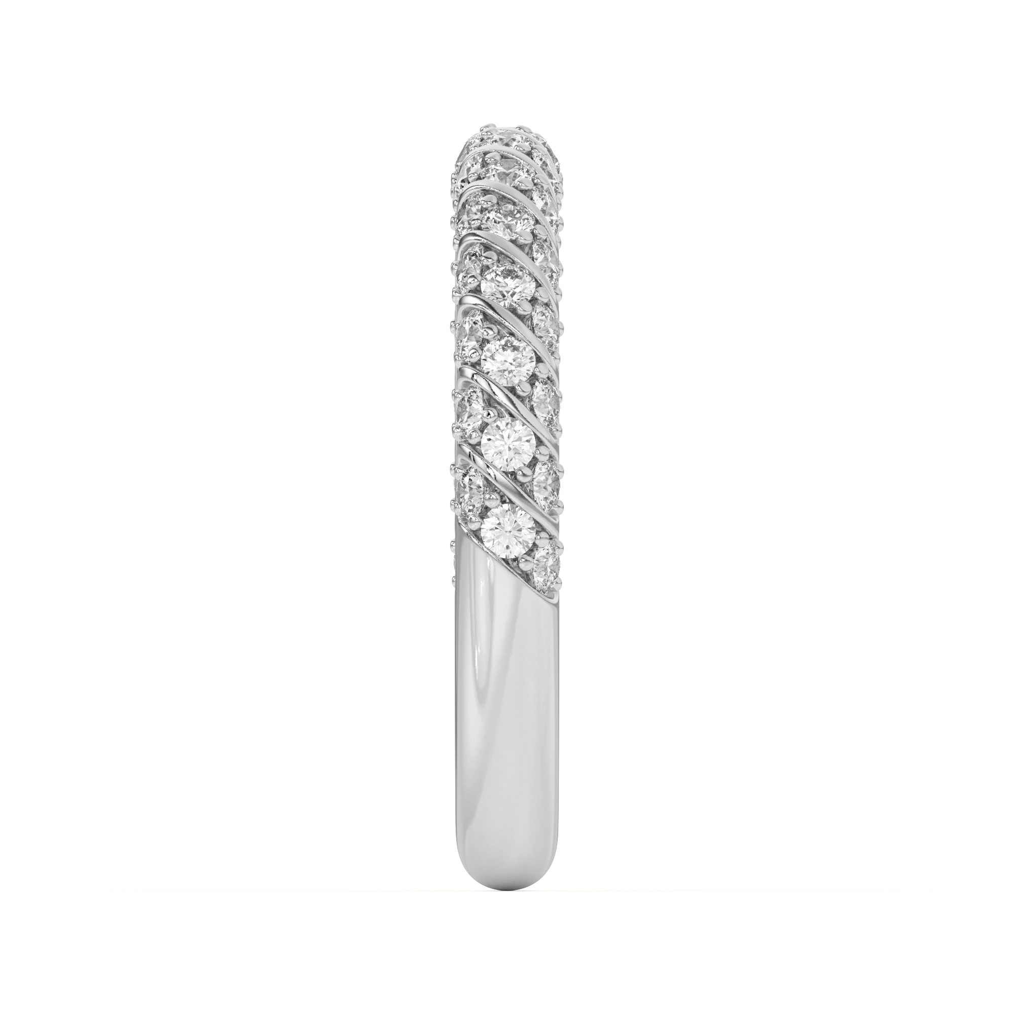 Madeline Pave Trio Striped Band