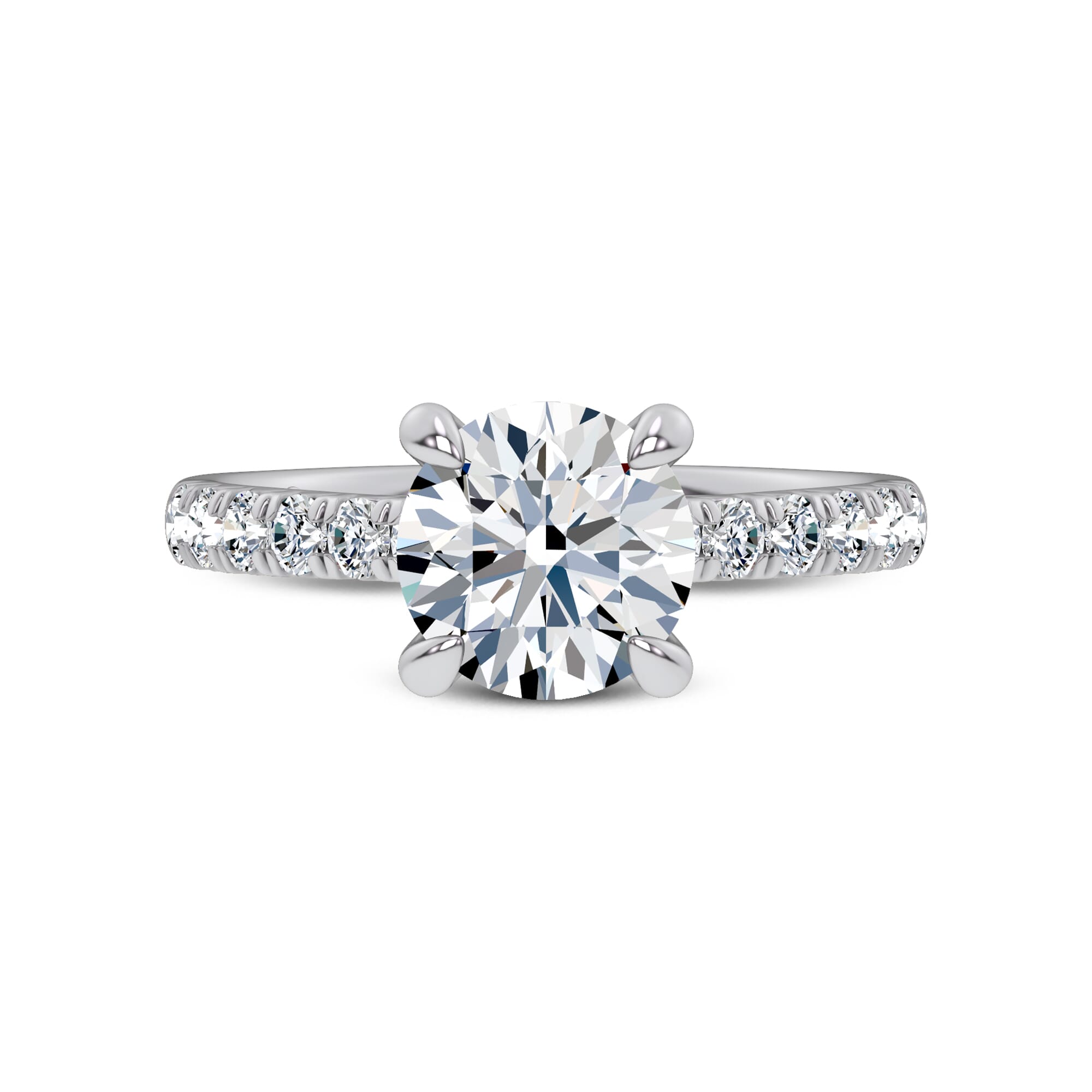 Joye Pave Engagement Ring by Christian Siriano