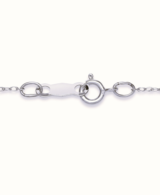 Freshwater Pearl Diamond Halo Necklace (7-8mm)