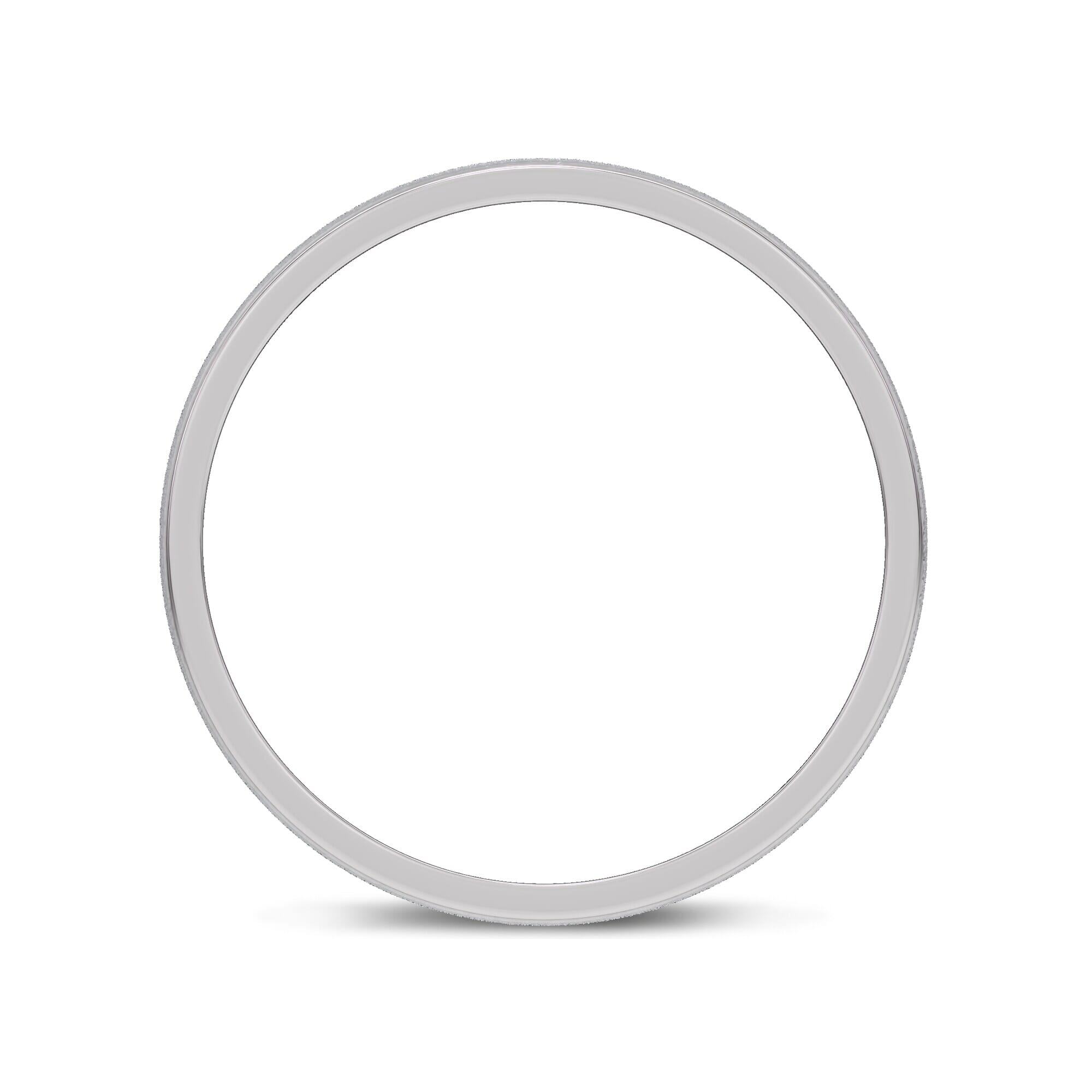 Brushed Center High-Polish Edge Band (5mm)