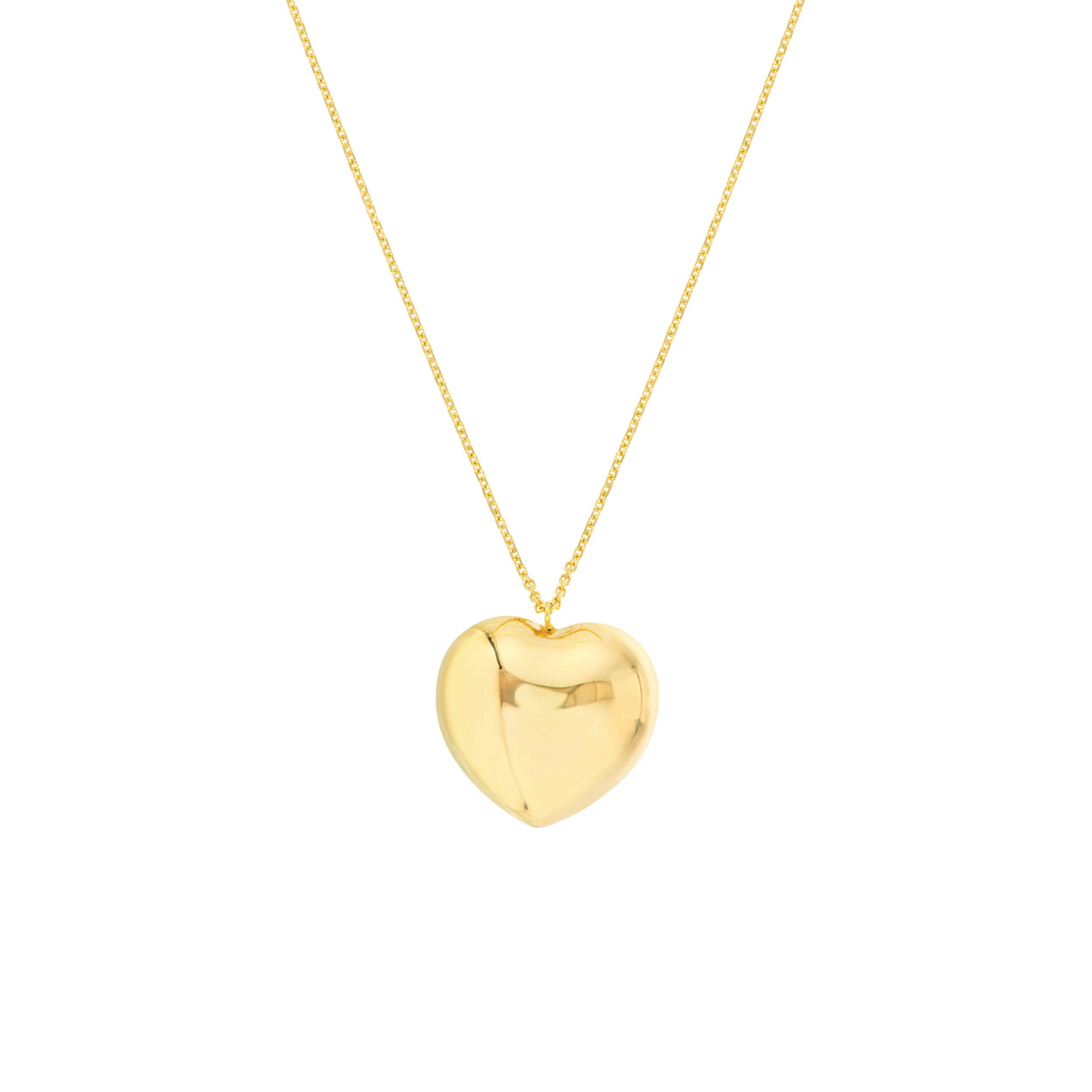 Bombe Heart Gold Necklace