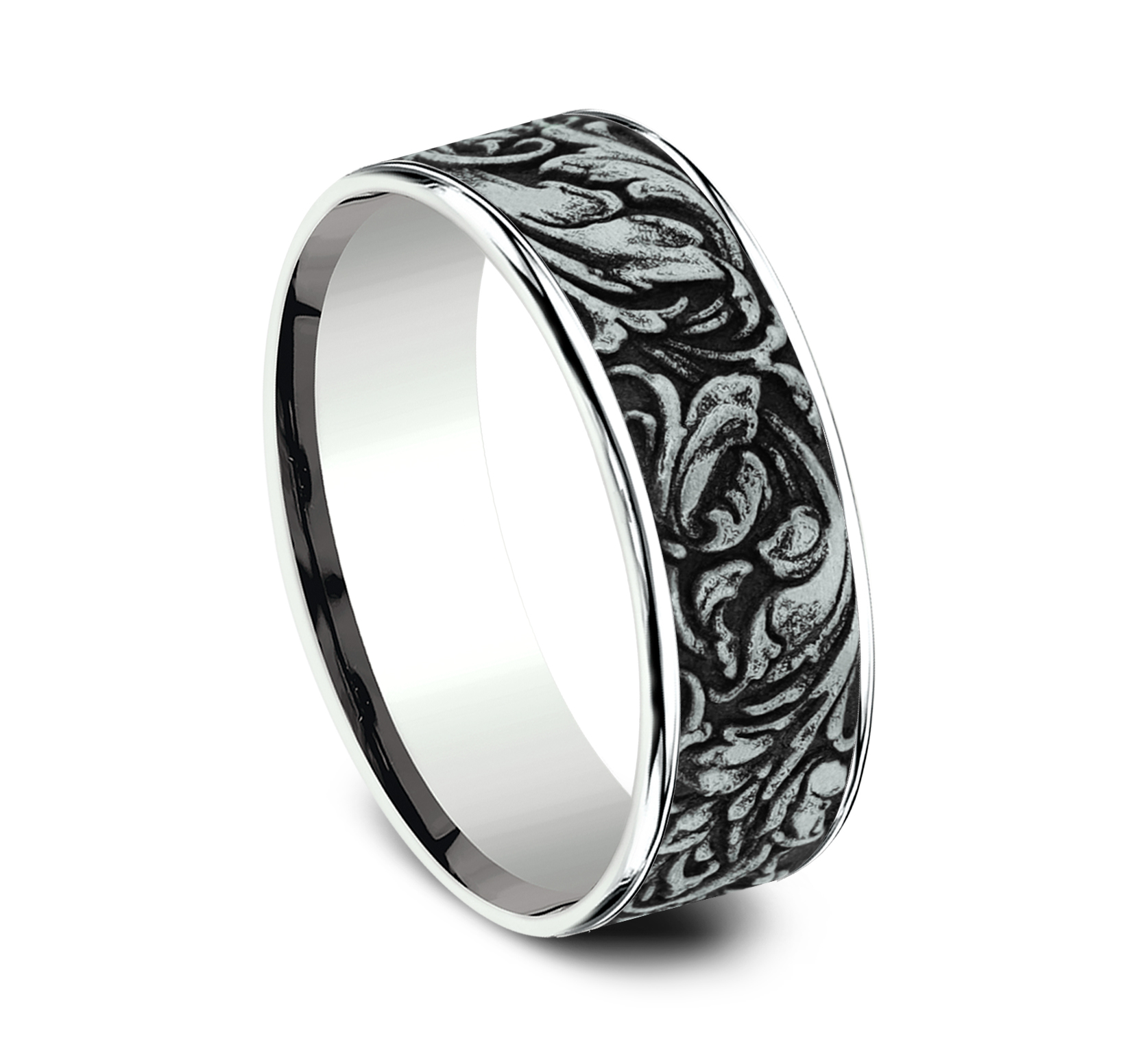 Sovereign Engraved Comfort-Fit Band (7.5mm)
