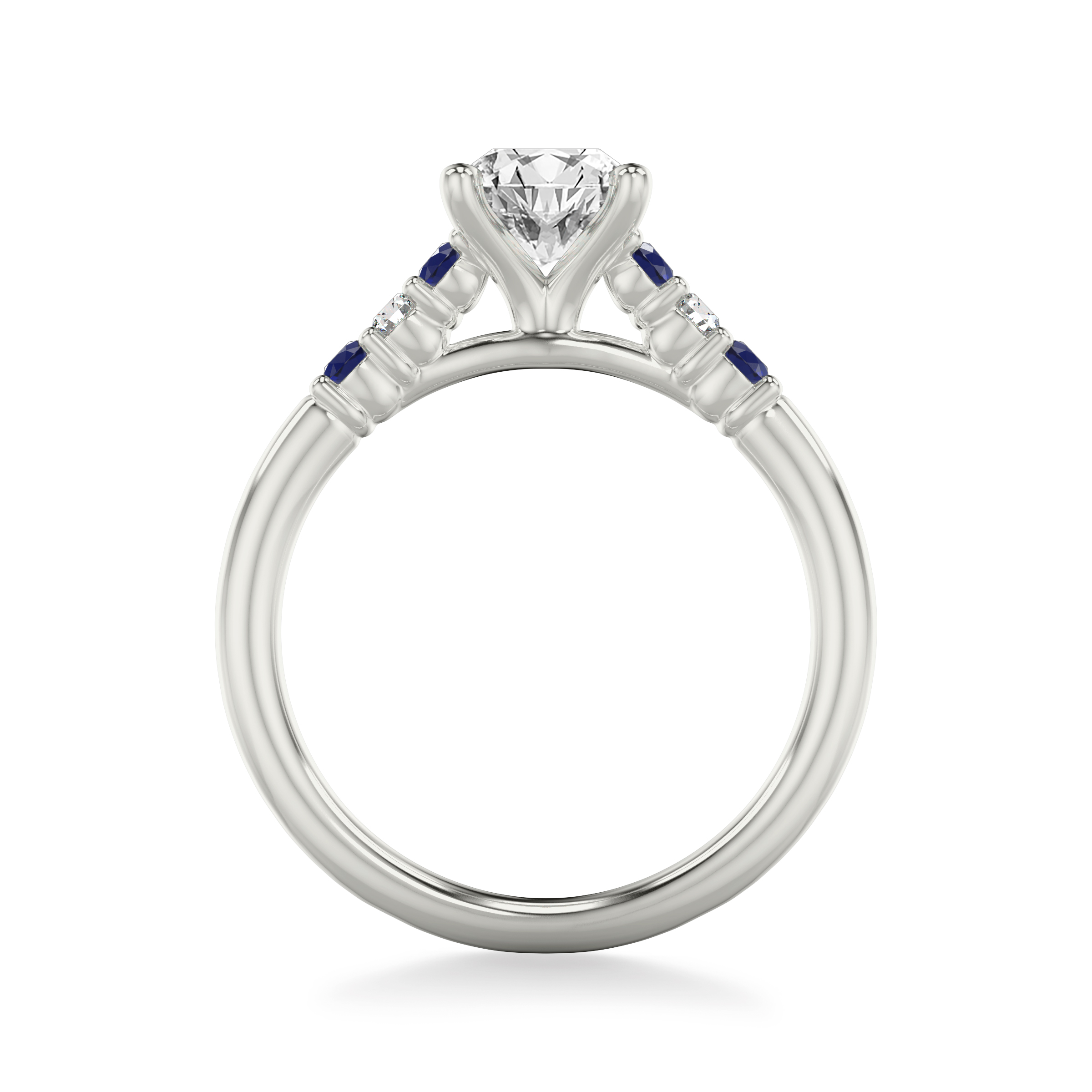 Harleigh Sapphire and Diamond Engagement Ring