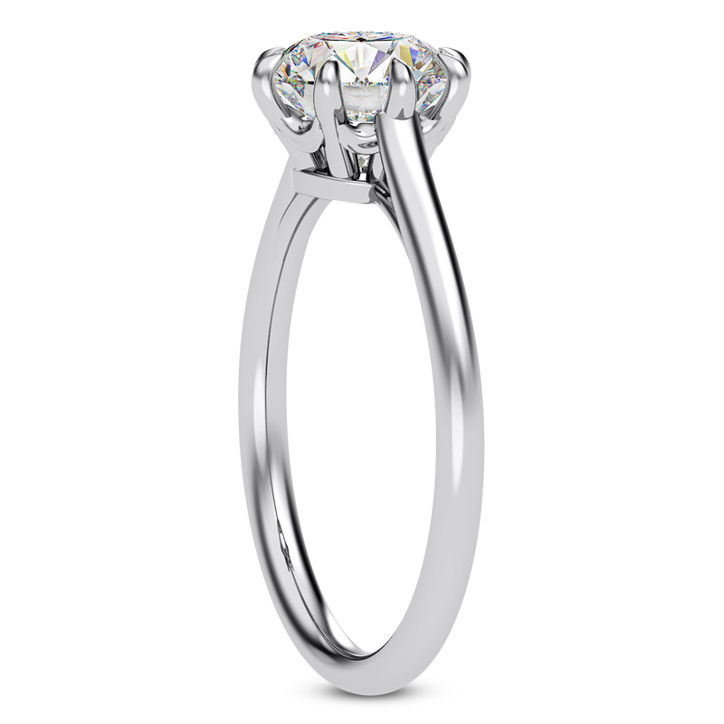 Ramona Eight-Prong Solitaire Engagement Ring