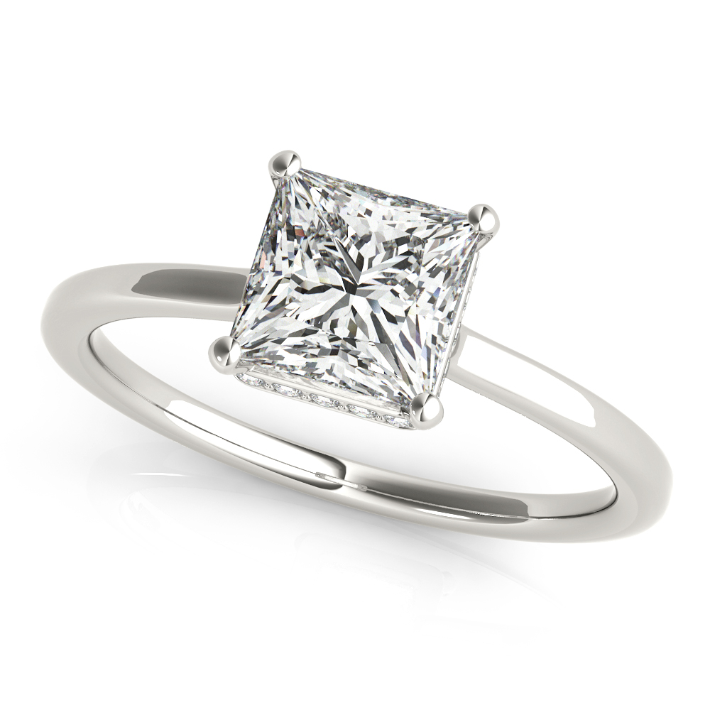 Ellie Hidden Halo Engagement Ring