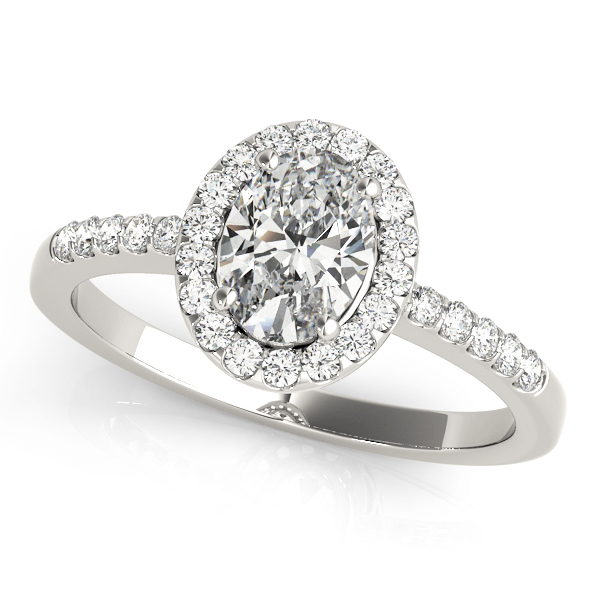 Beeba Halo Engagement Ring