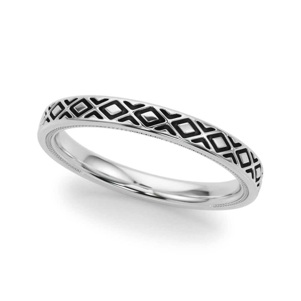 Peridorna Vintage Inspired Wedding Band