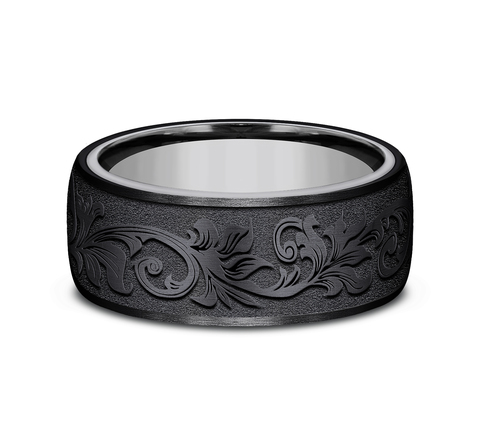 Shadow Scroll Comfort-Fit Band (8mm)