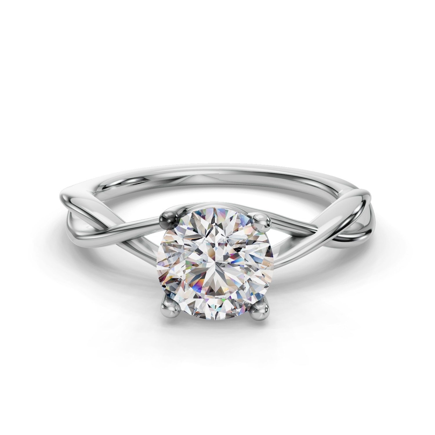 Bianca Twist Engagement Ring