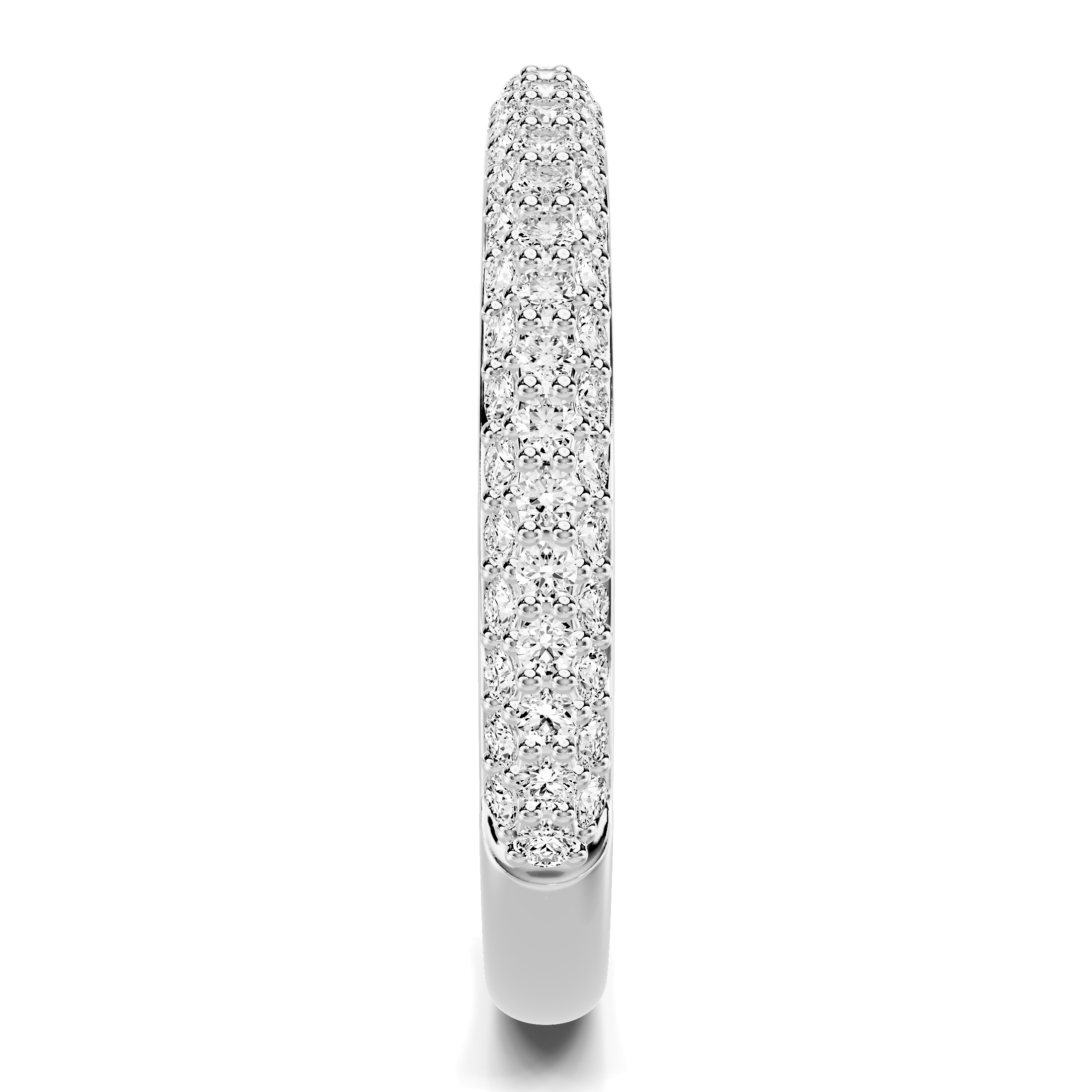 Selora Rolled Pave Band