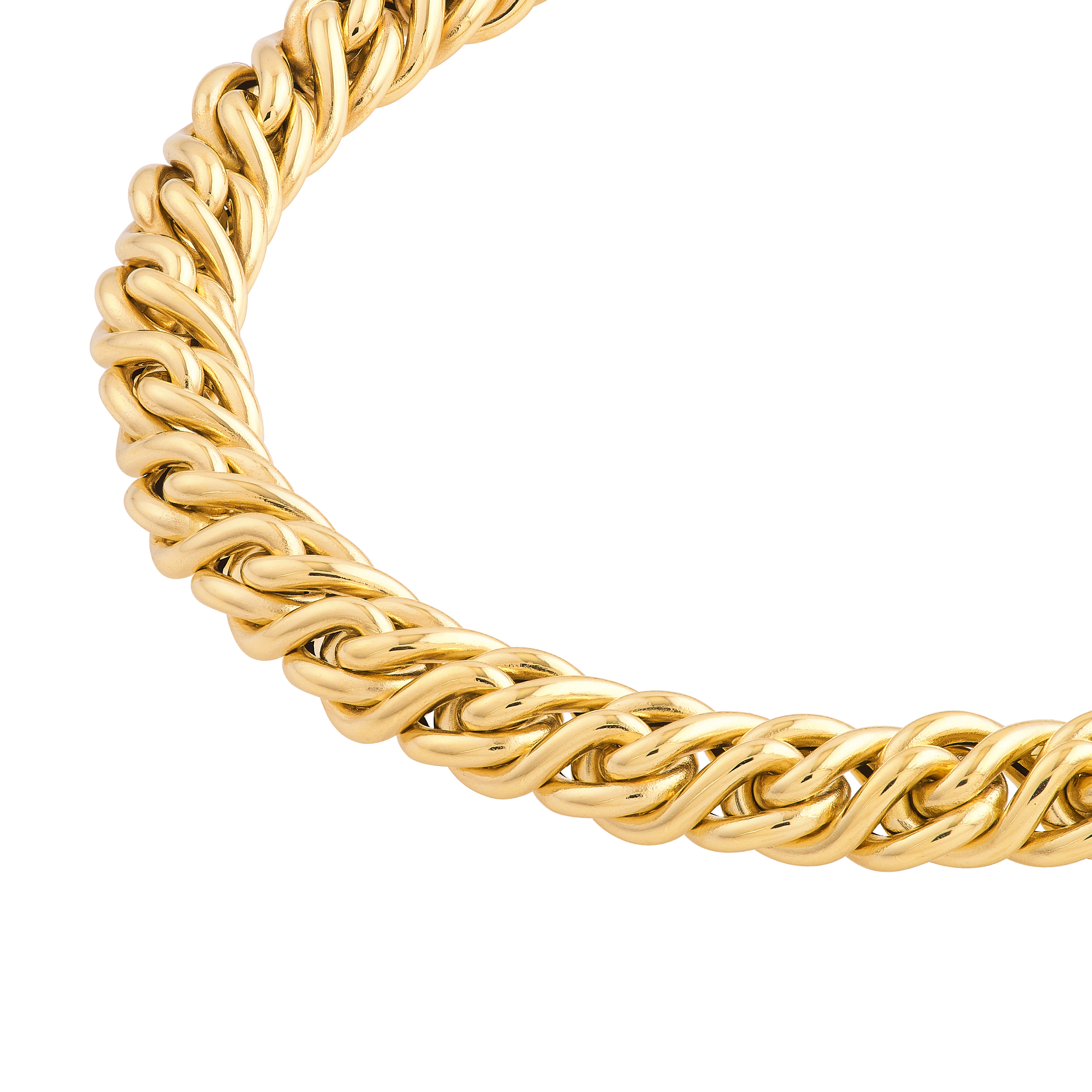 Woven Rope Link Bracelet