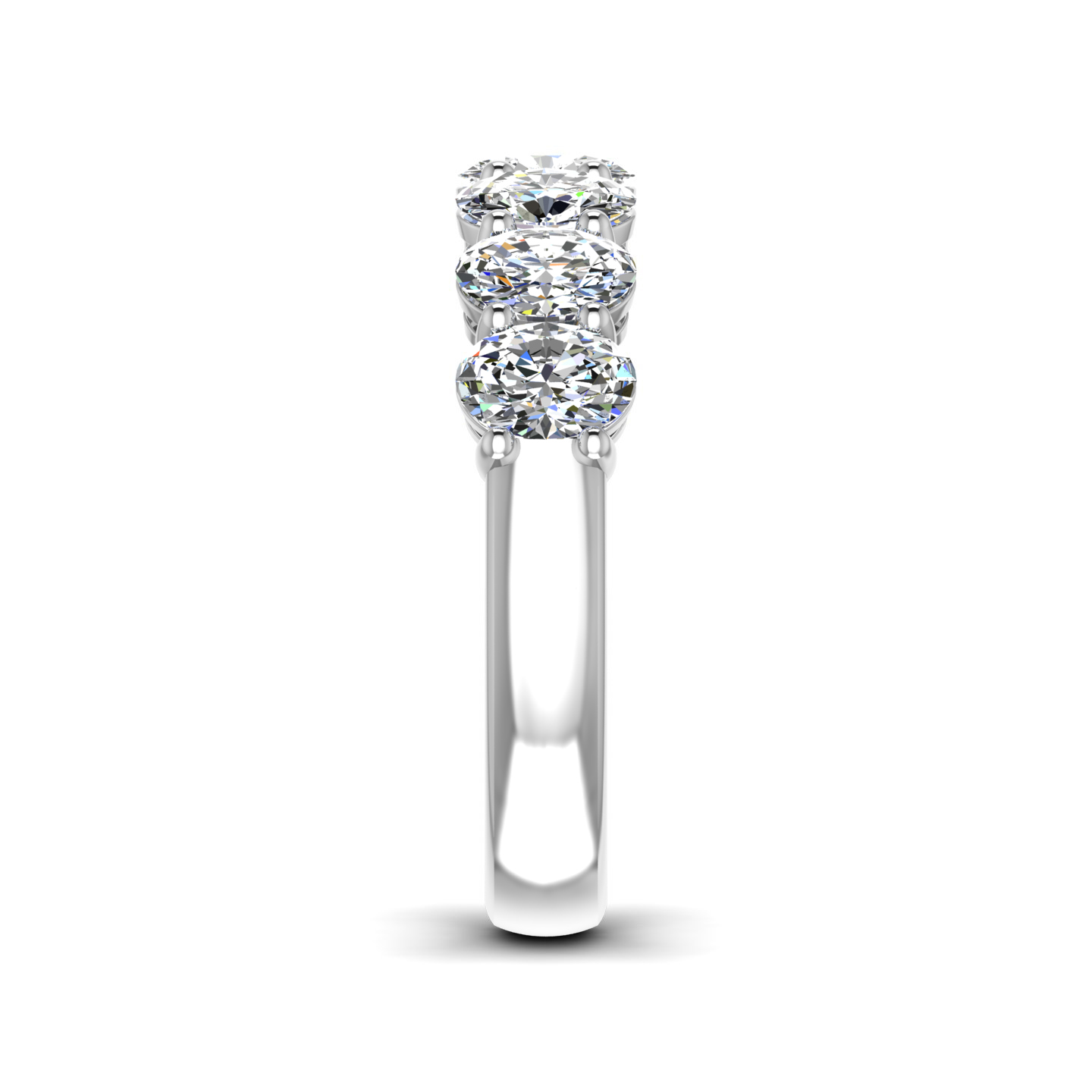 Mavi 7 Stone Diamond Band