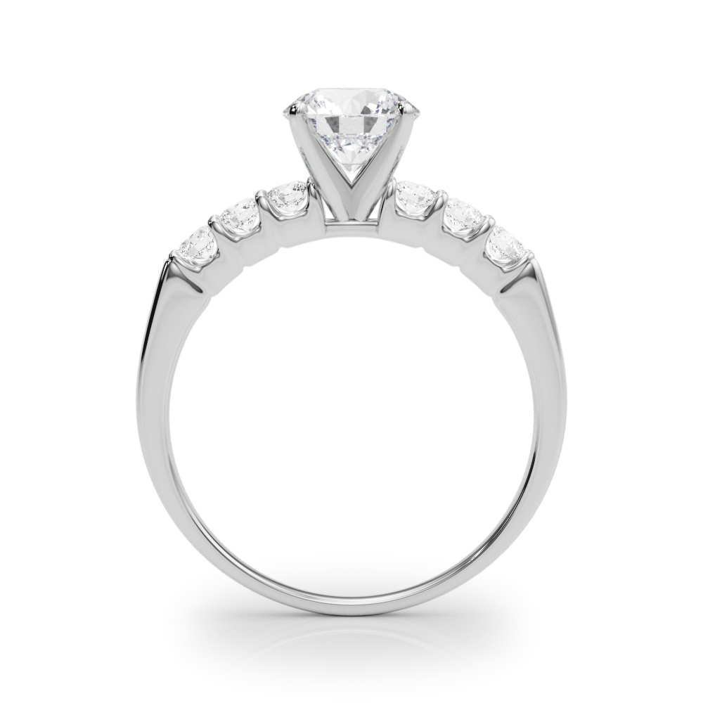 Jada Shared Prong Engagement Ring