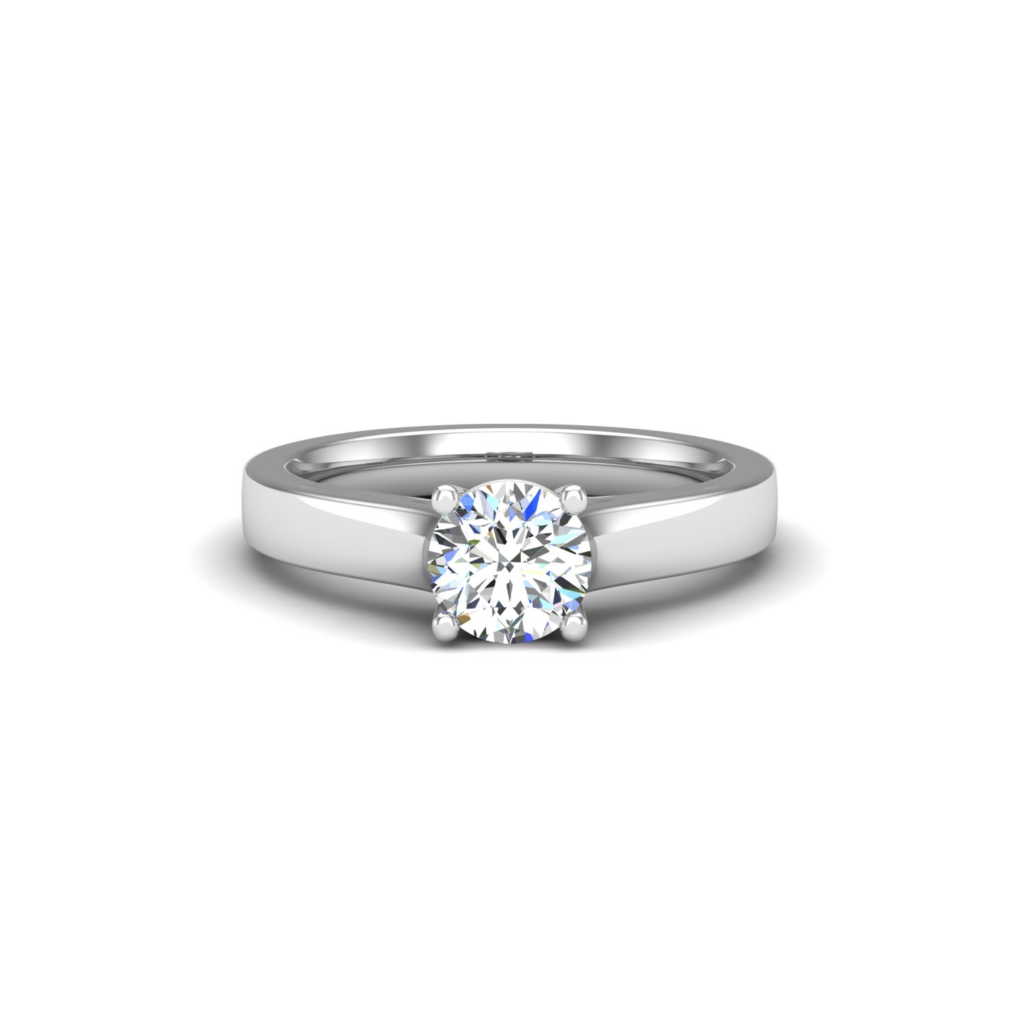 Cameron Trellis Style Solitaire Engagement Ring