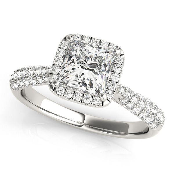 Bessie Halo Engagement Ring