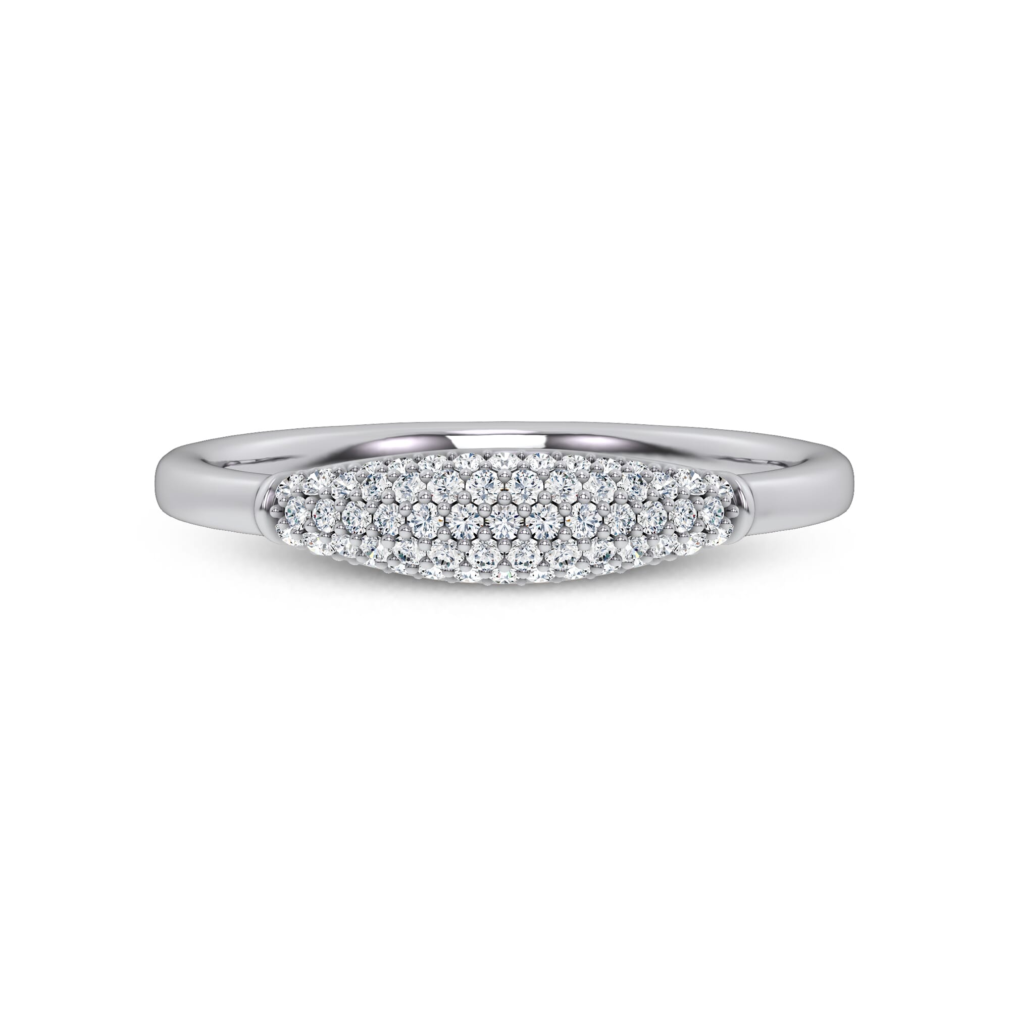 Mirage Pave Dome Ring