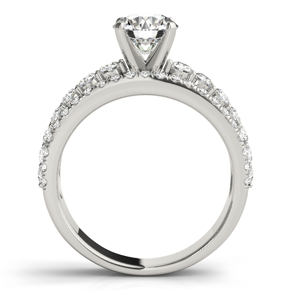 Atria 3 Row Diamond Engagement Ring