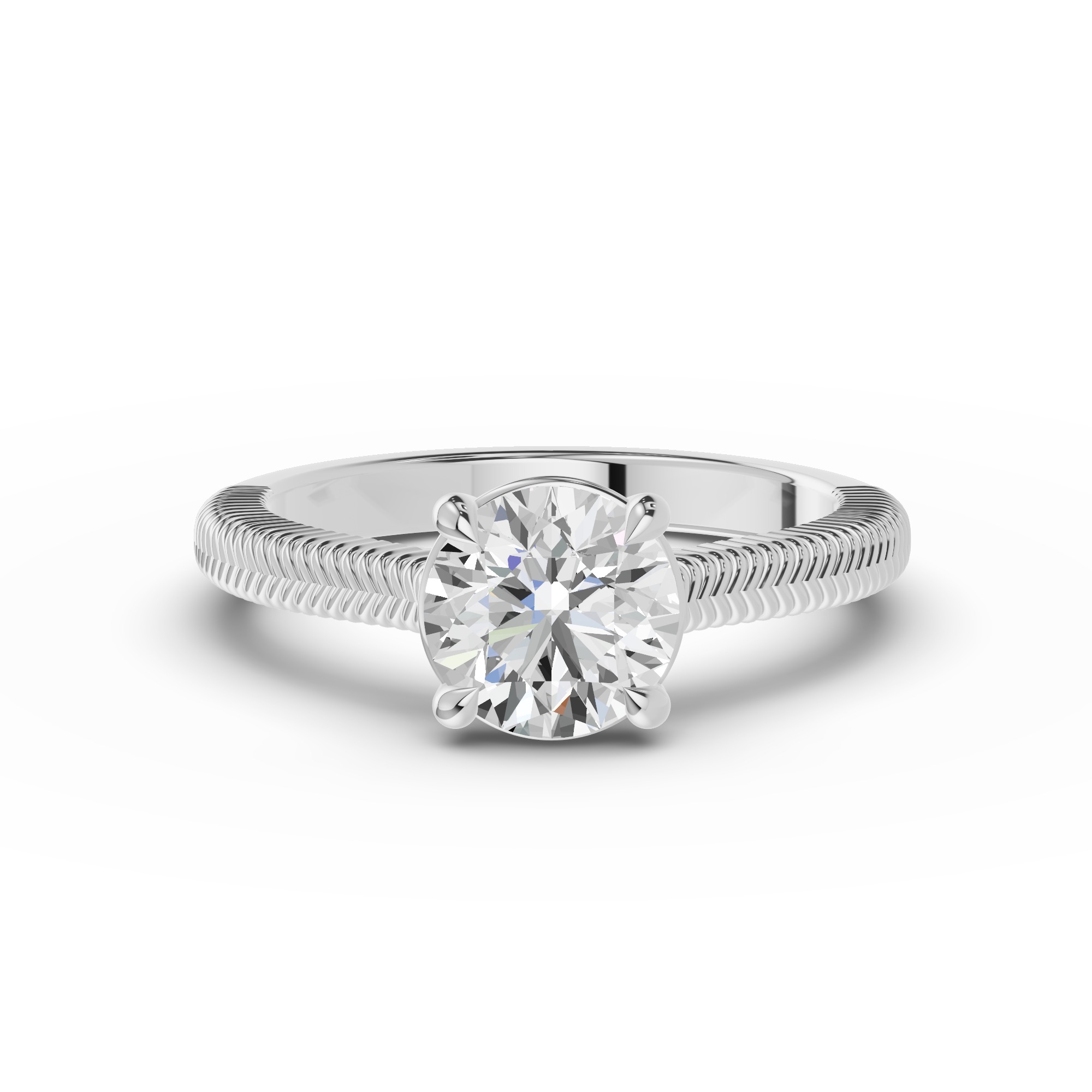 Aveline Cathedral Engagement Ring