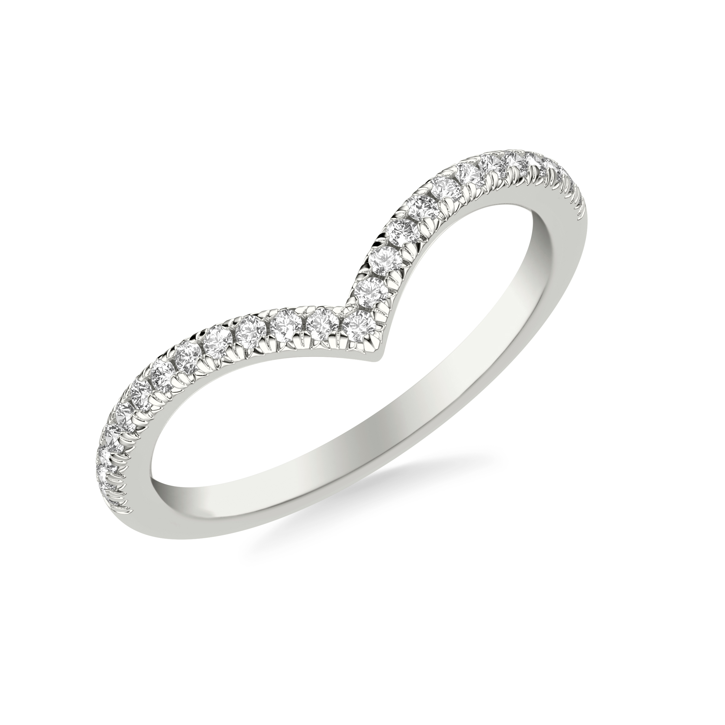 Zahra Pave Diamond V-Band