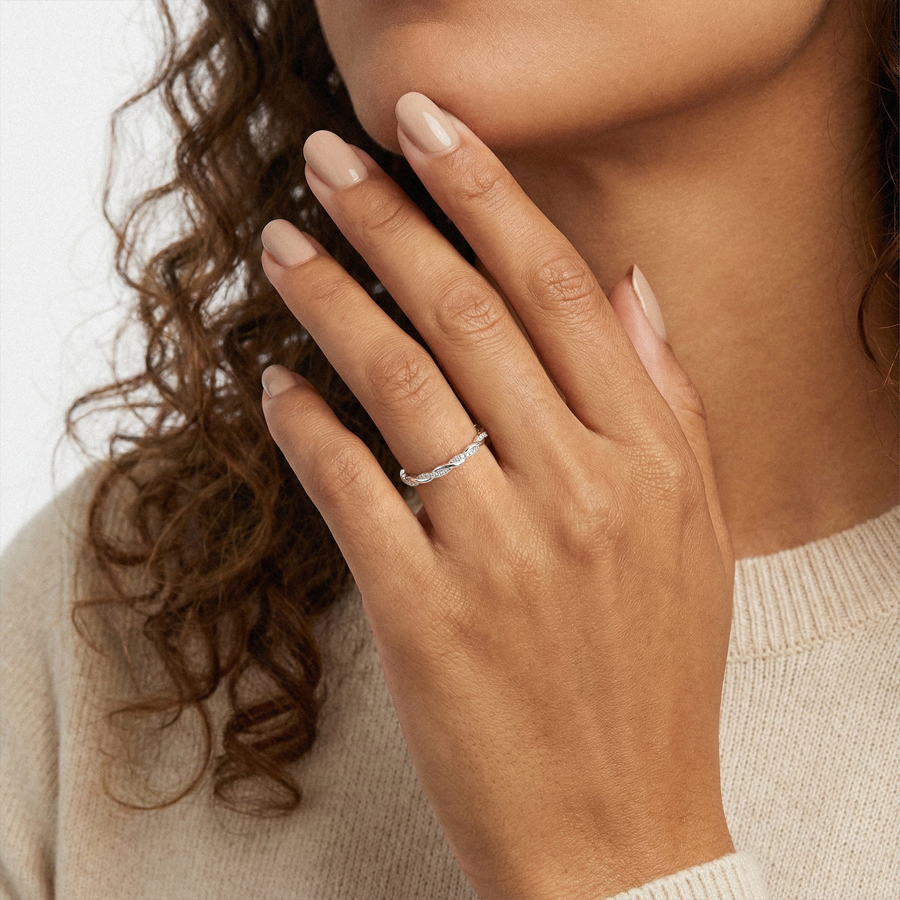 Kayleigh Diamond Twist Band