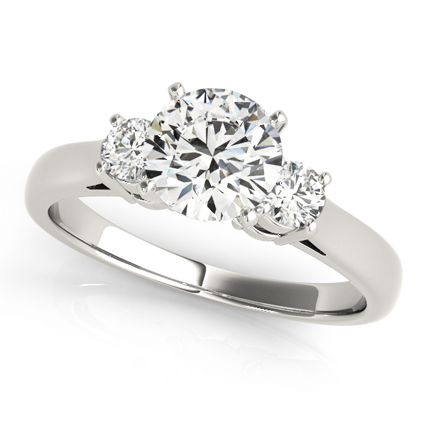 Eden Three Stone Engagement Ring