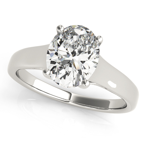 Odessa Oval Solitaire Engagement Ring
