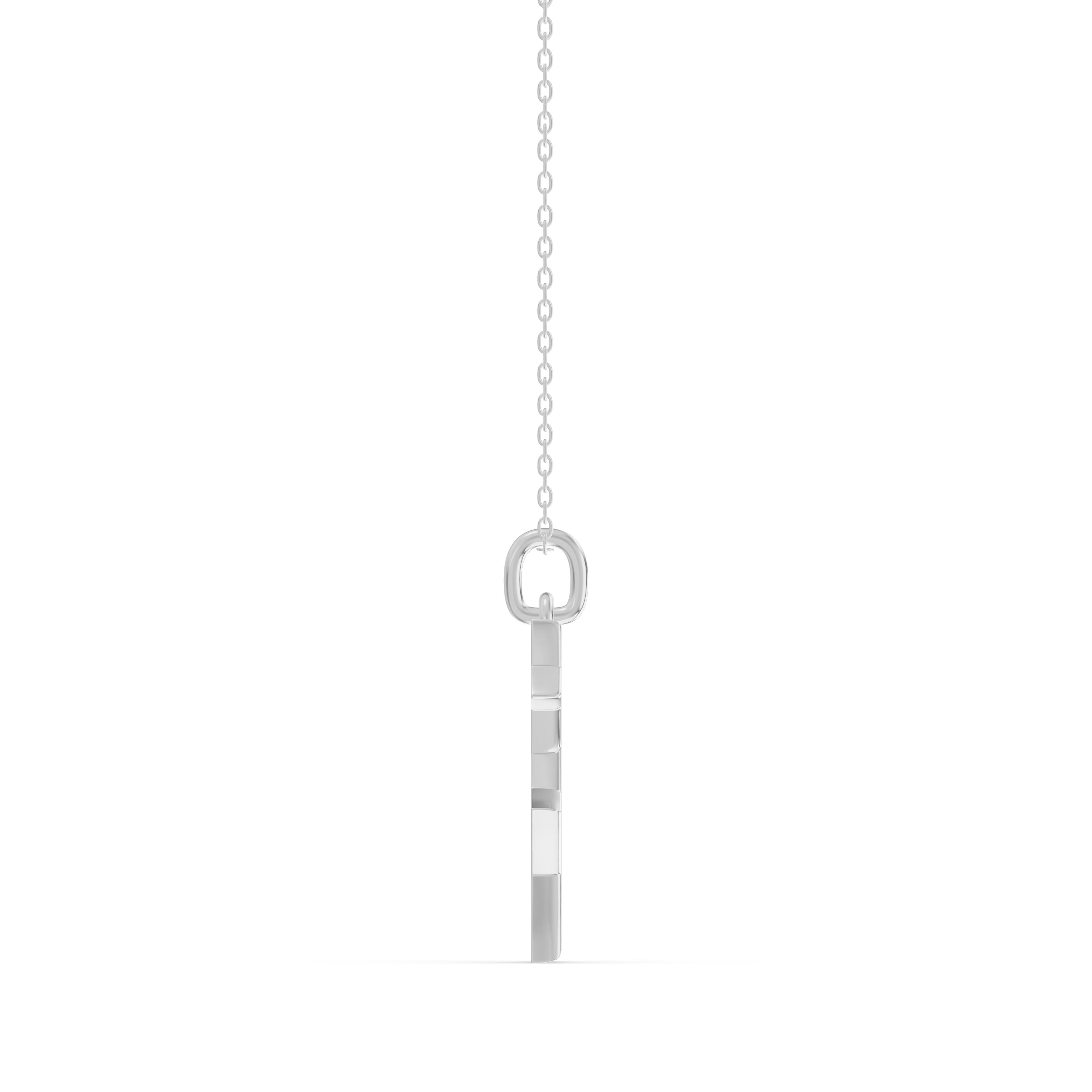 Triple Star Pave Diamond Necklace