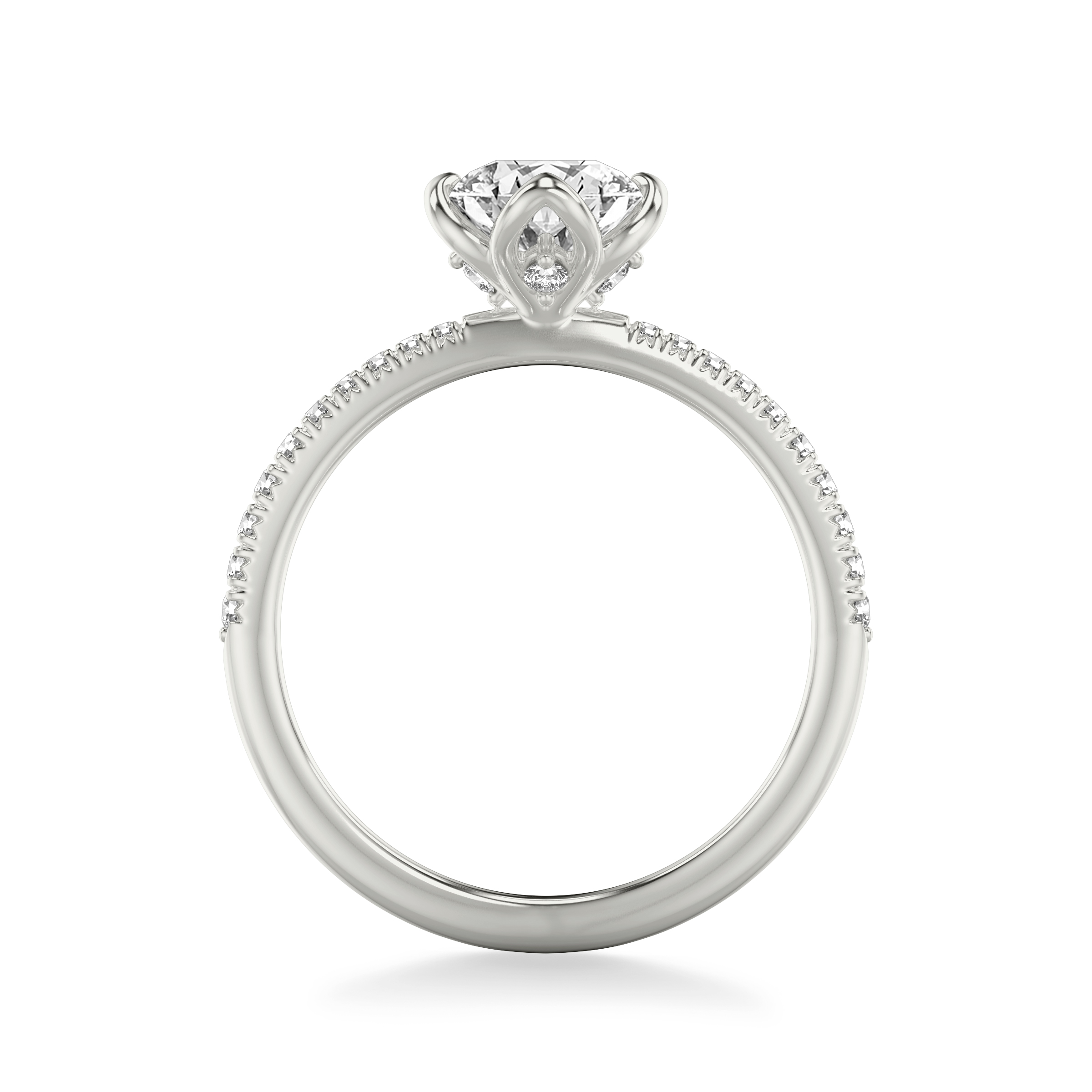 Imani Pave Engagement Ring