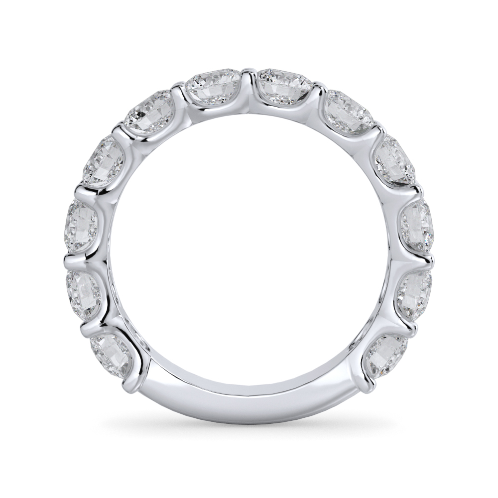 Curved Gallery Twelve-Stone Round Diamond Band (3.00ct. tw.)