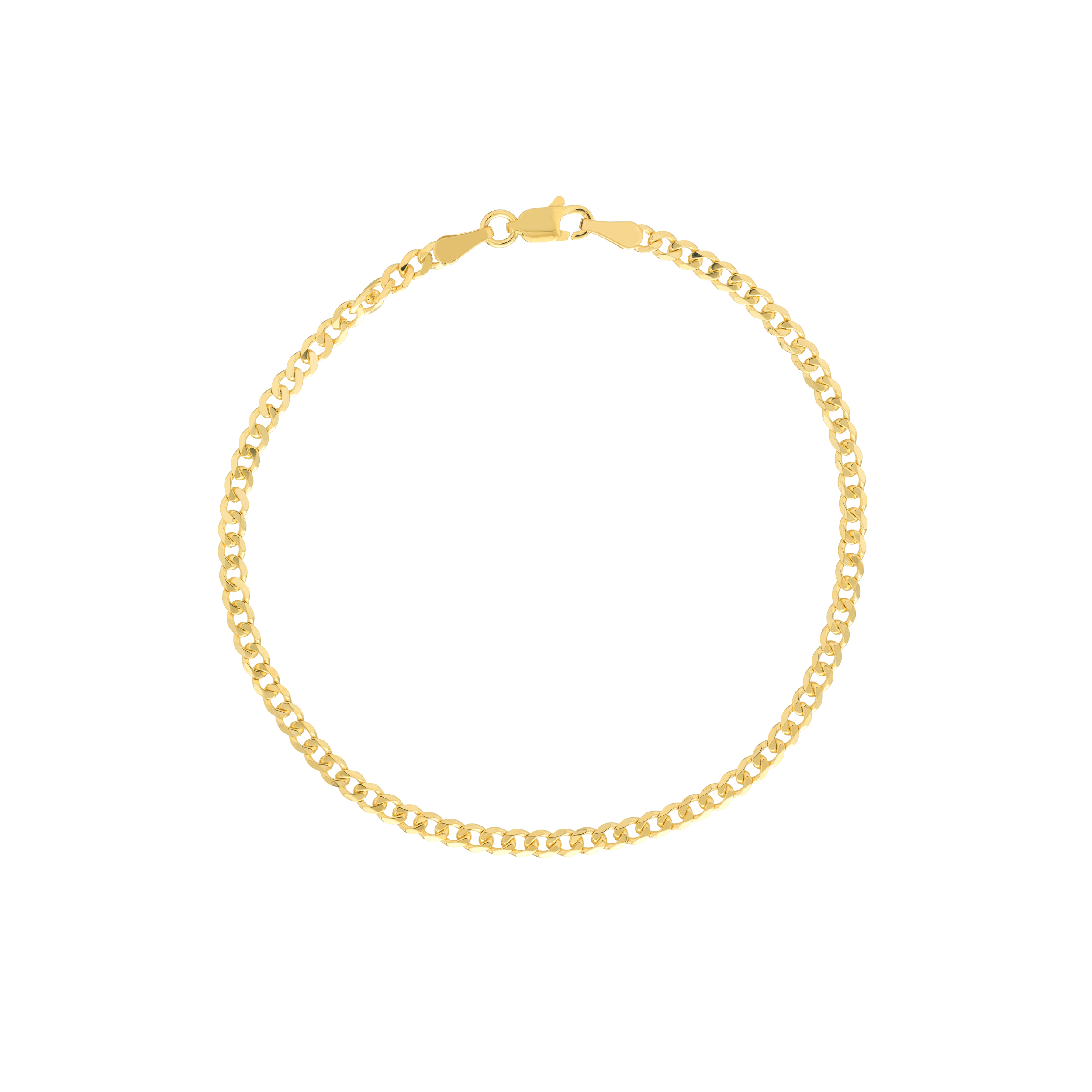 Curb Chain Bracelet, 7.25 inches)