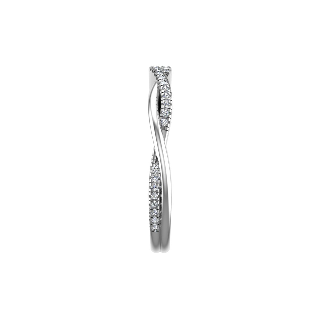 Emily Twisted Pave Band