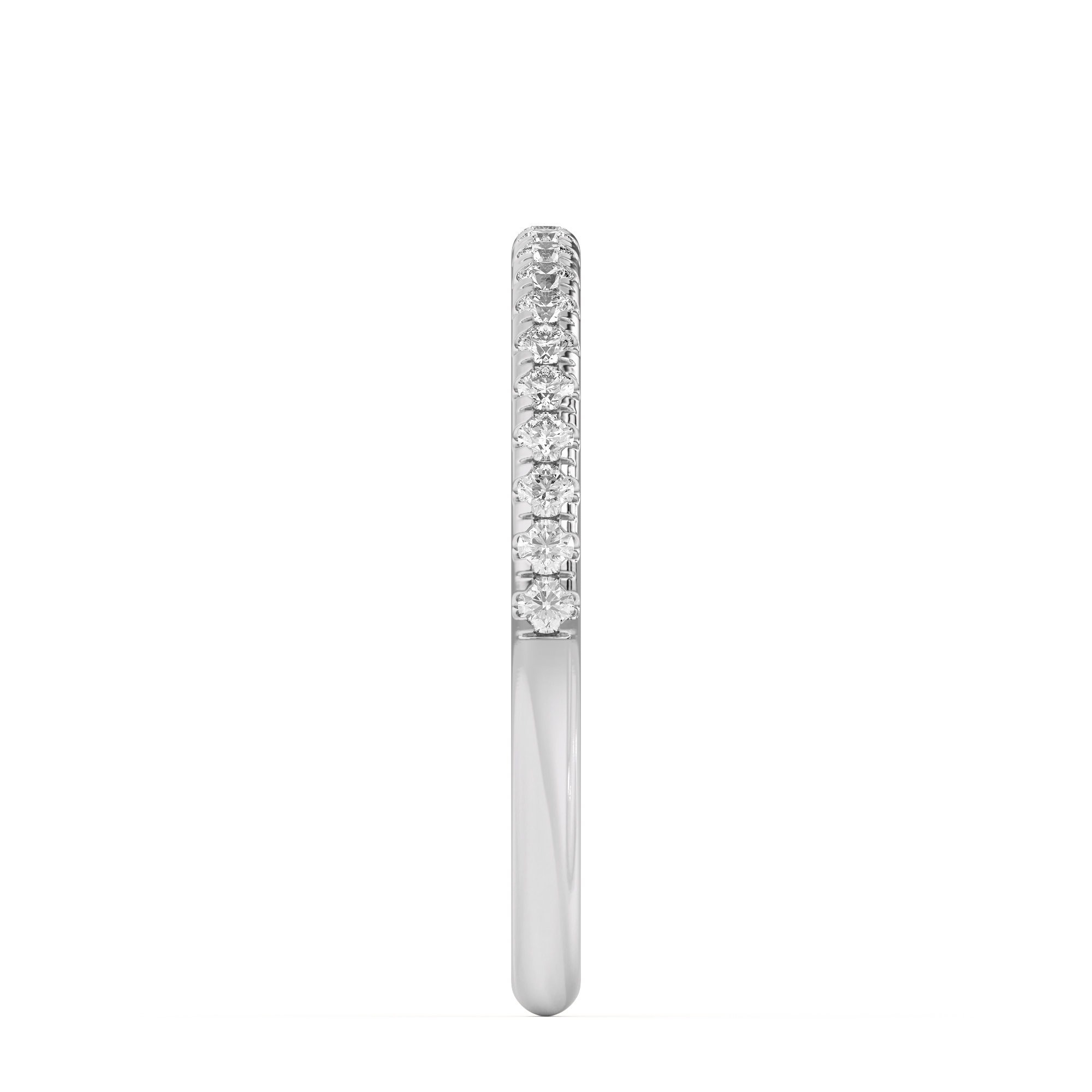 Marian Classic Pave Band
