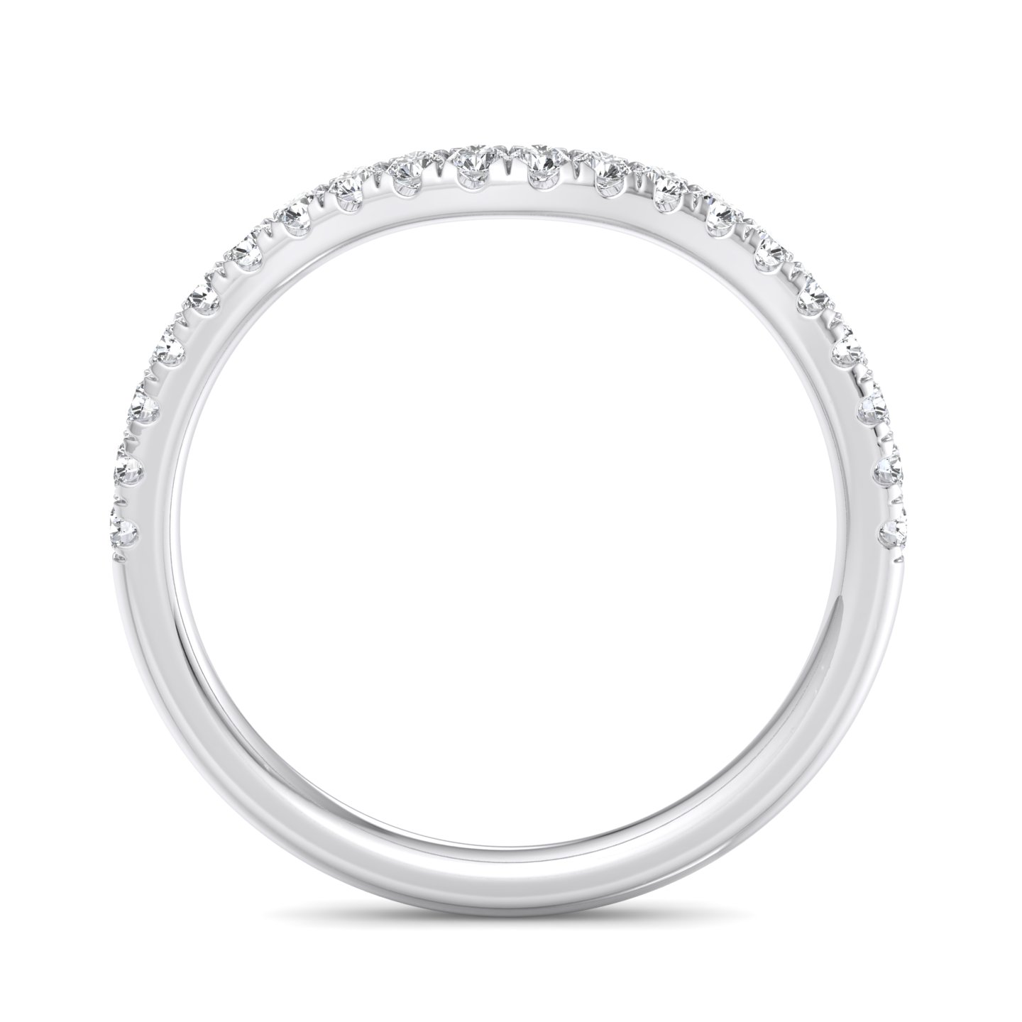 Jayleen Pave Curved Band