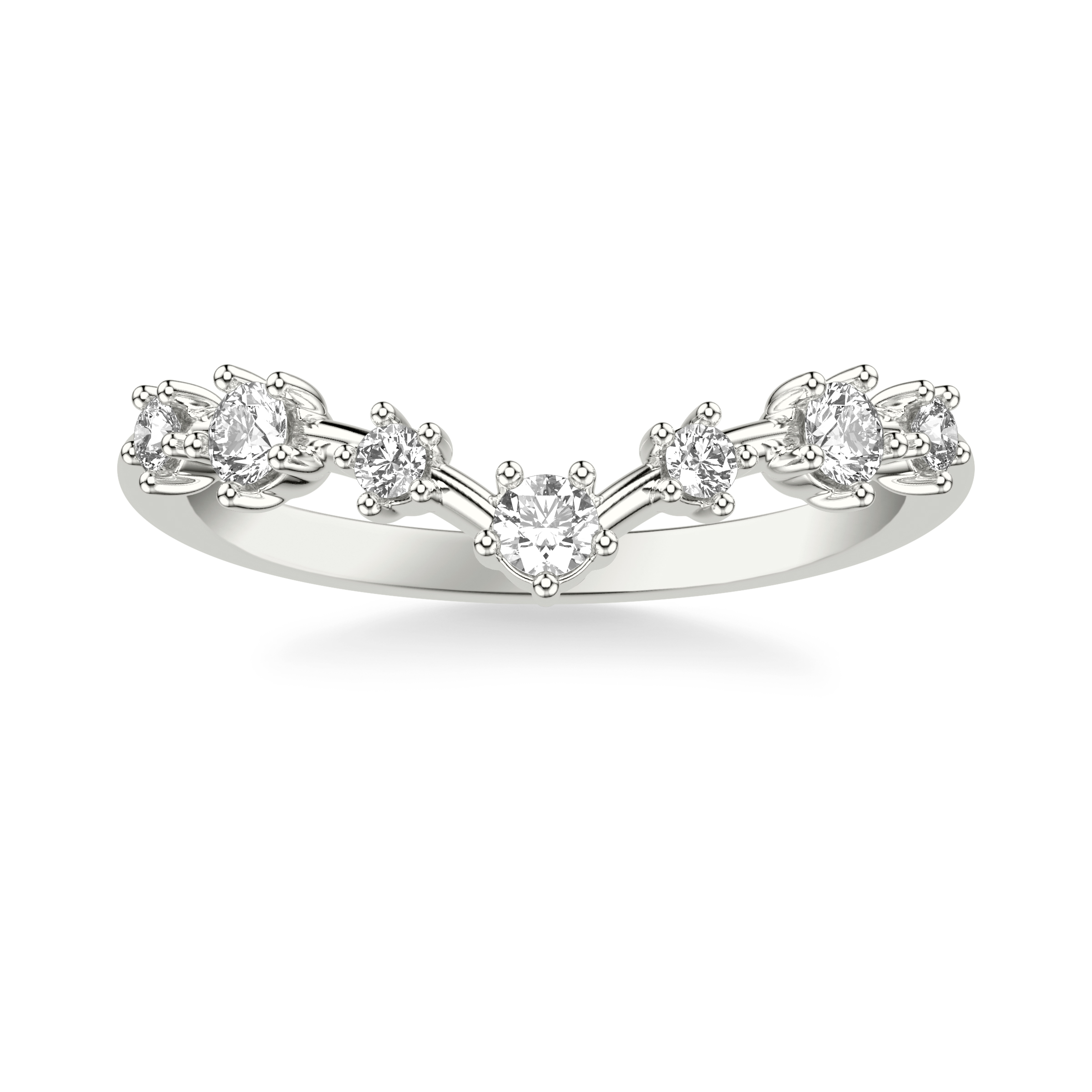 Carol Classic Diamond Wedding Band