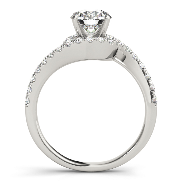Dani Diamond Halo Bypass Engagement Ring