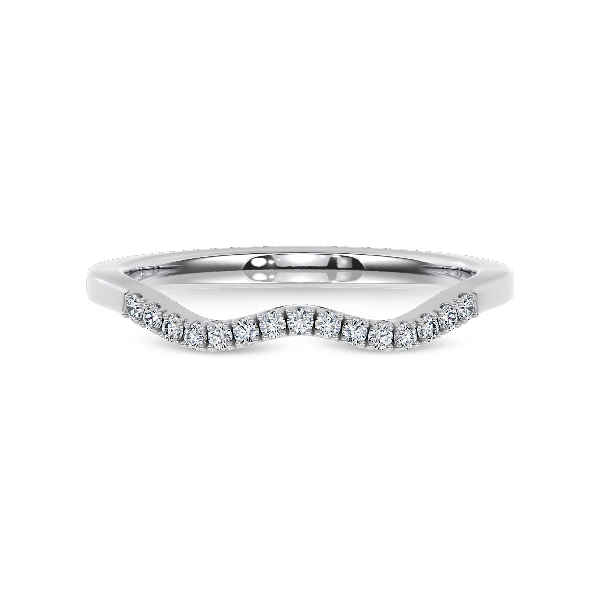 Seravine Contour Pave Band