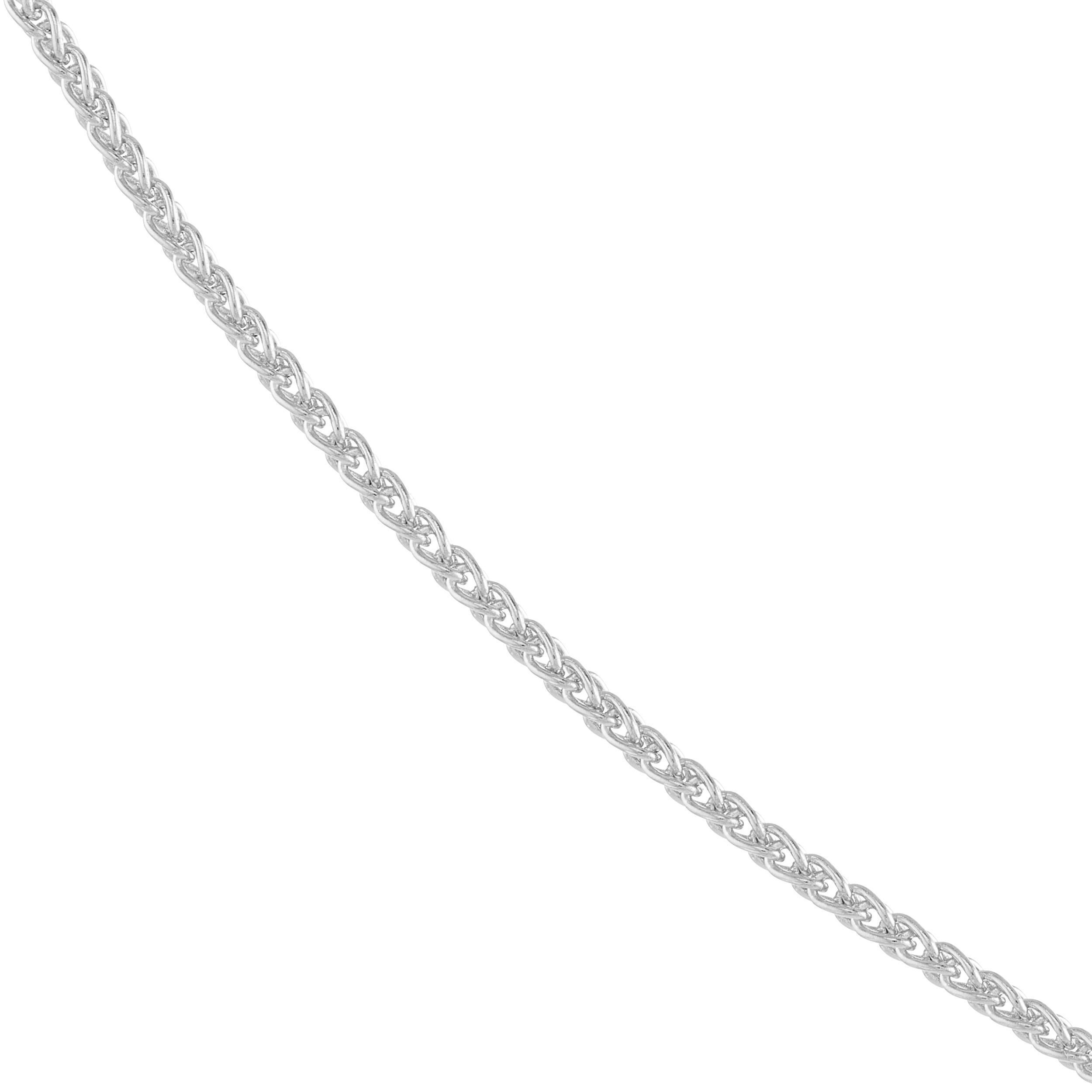 Wheat Chain Gold Necklace (0.85mm, 18 inches)