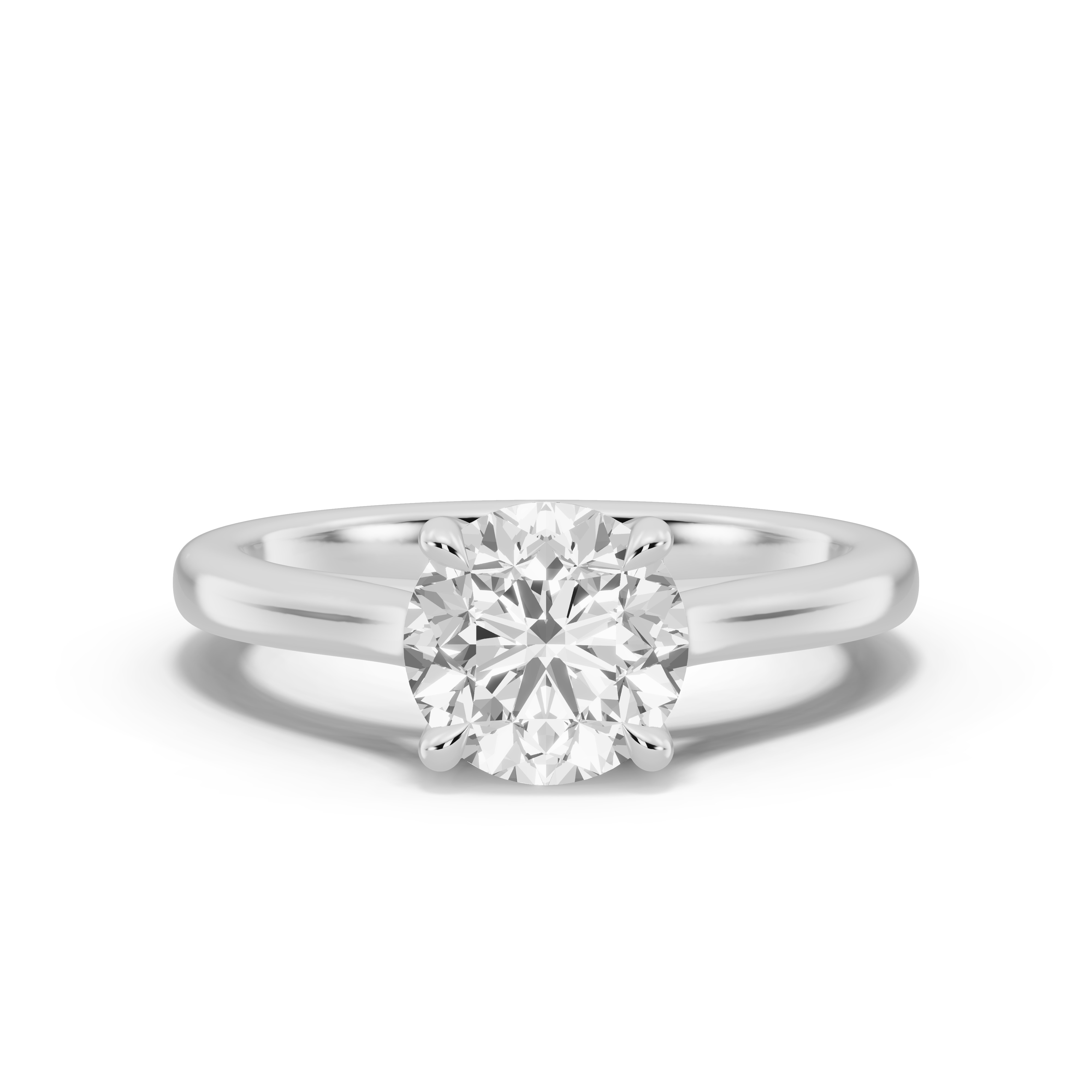 Lenora Cathedral Solitaire Engagement Ring