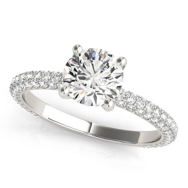 Naomi Pave Engagement Ring