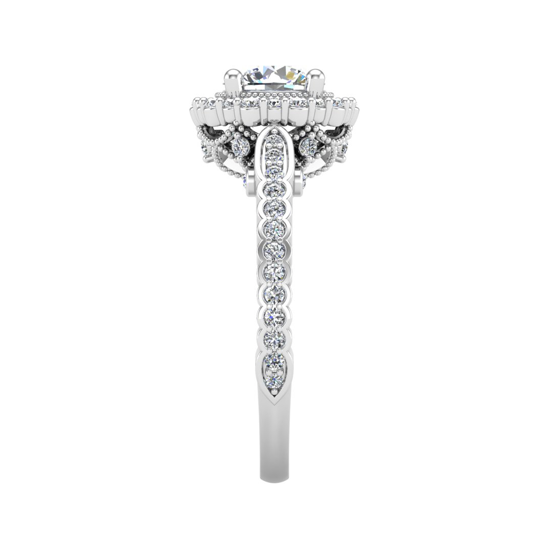 Nina Halo Engagement Ring